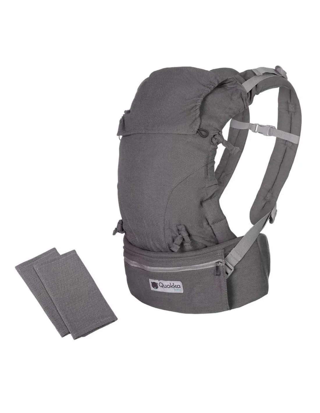 Quokkababy Mochila Portabebés E-Carrier Light Grey