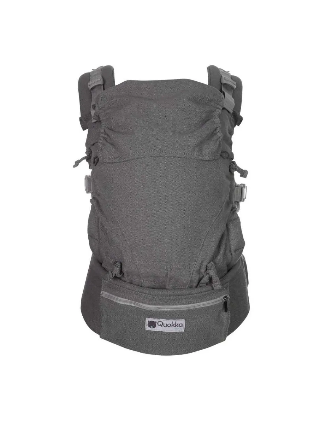 Quokkababy Mochila Portabebés E-Carrier Light Grey