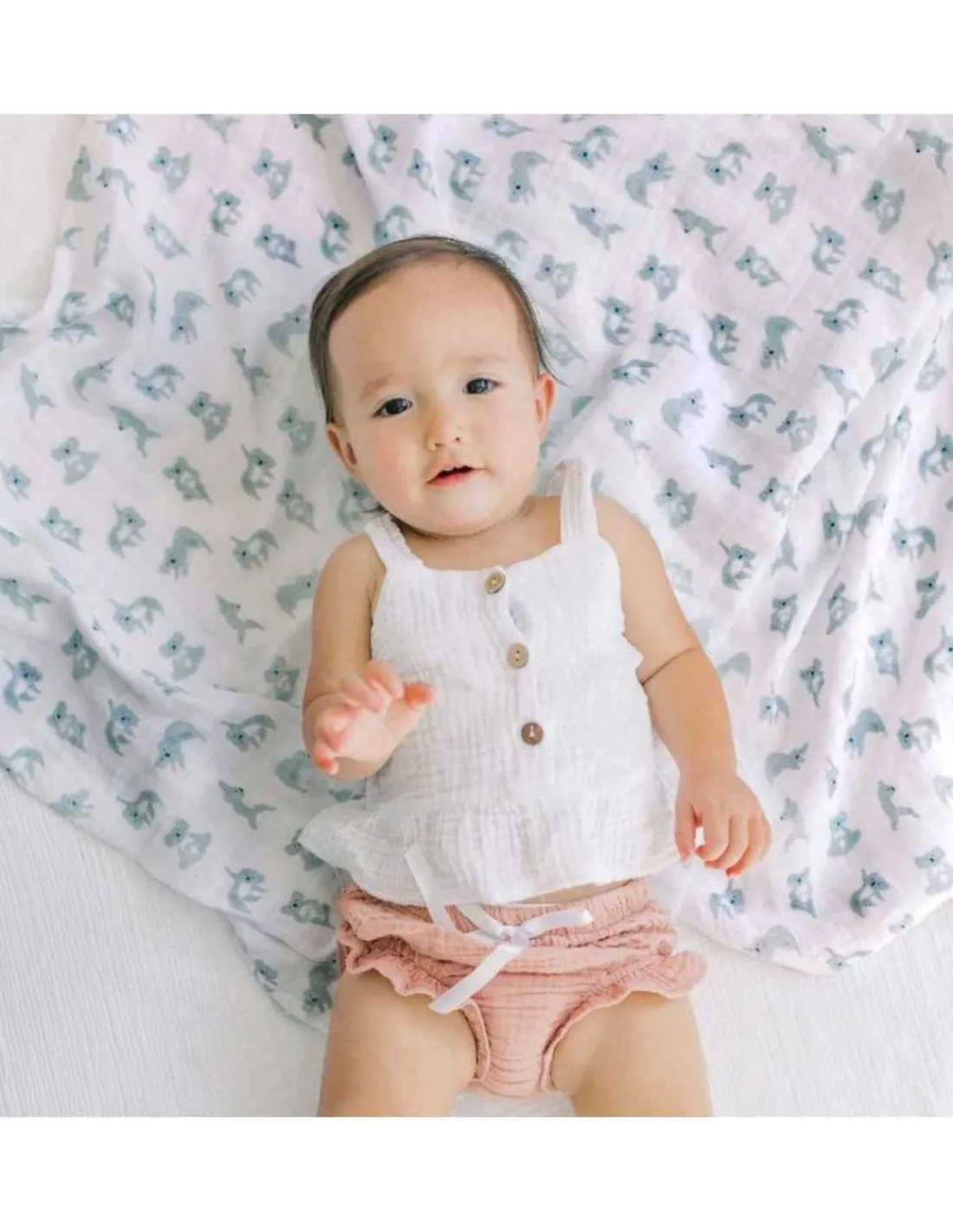 Aden Anais Muselina de Algodón Now + Zen de | Pack de 4