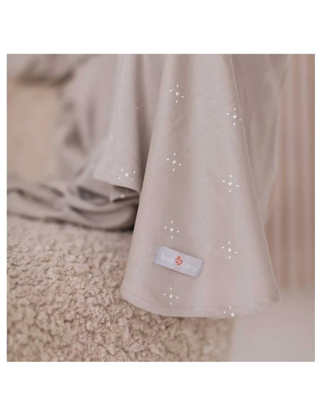 Love and Carry Muselina de Modal - Beige