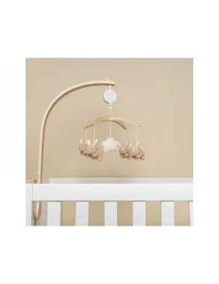 Little Dutch Móvil Musical de Madera Baby Bunny FSC de