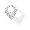 Bimbidreams Pack 2 Baberos Bandana Flamingo de