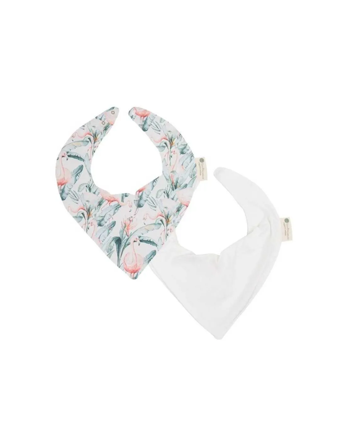 Bimbidreams Pack 2 Baberos Bandana Flamingo de