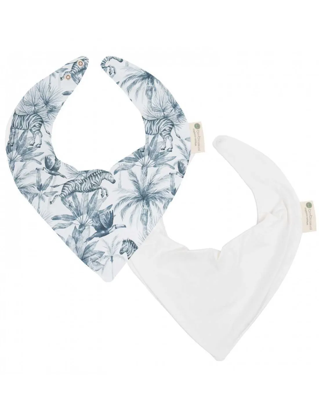 Bimbidreams Pack 2 Baberos Bandana Zebra de