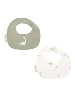 Bimbidreams Pack 2 Baberos para Bebé Trex de