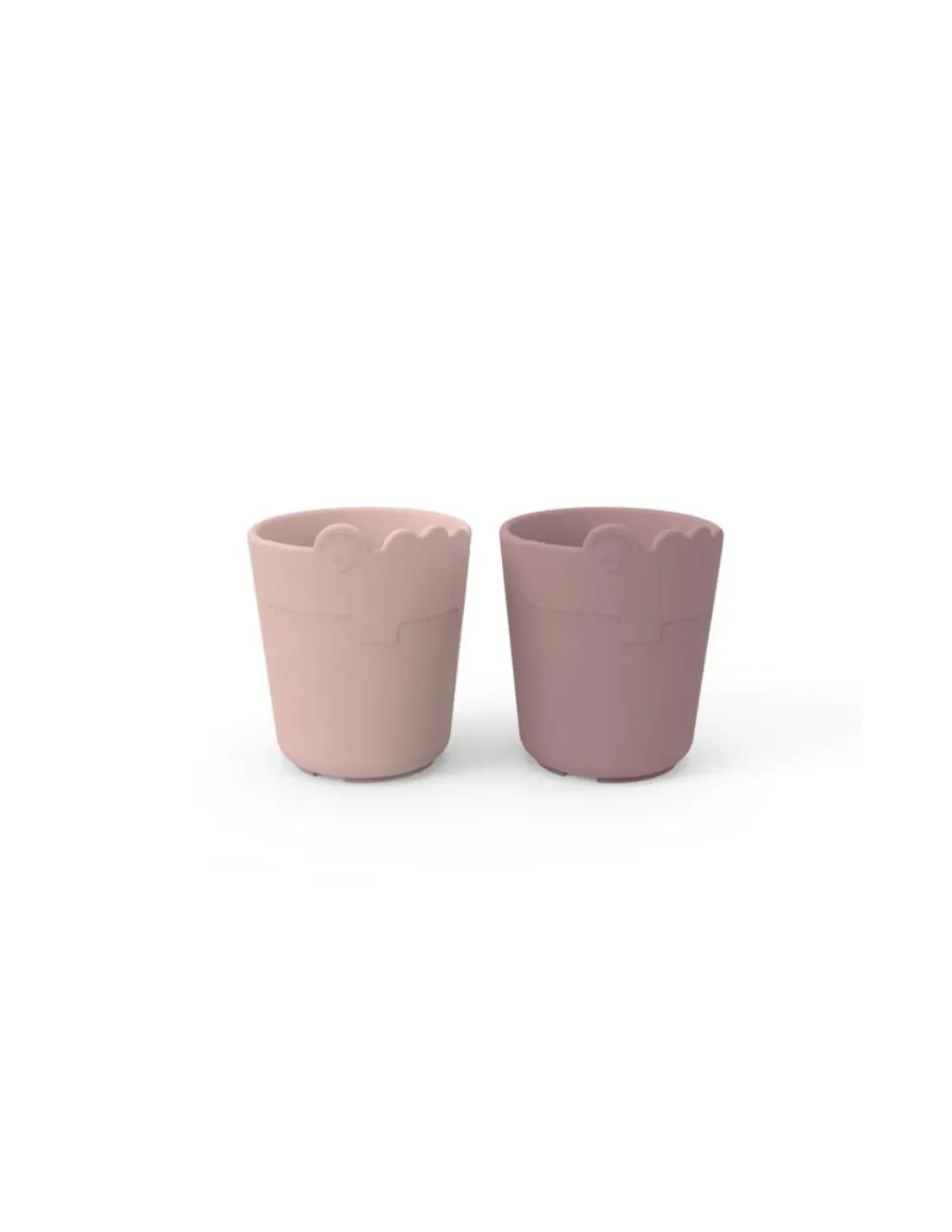 DONE BY DEER Pack 2 Mini tazas Kiddish Croco de - Varios Colores