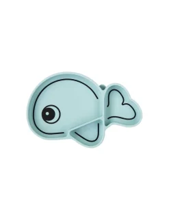 DONE BY DEER Plato Silicona Con Compartimientos Wally de