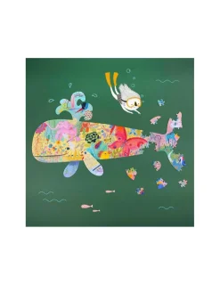 Djeco Puzzle Art Ballena de