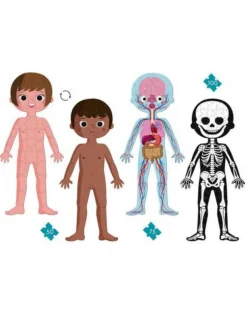 Janod Puzzle Educativo Cuerpo Humano