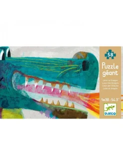 Djeco Puzzle Gigante El Dragón León de