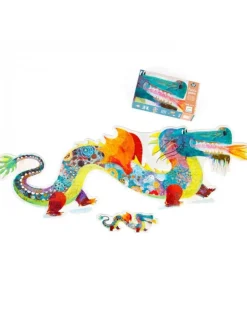 Djeco Puzzle Gigante El Dragón León de