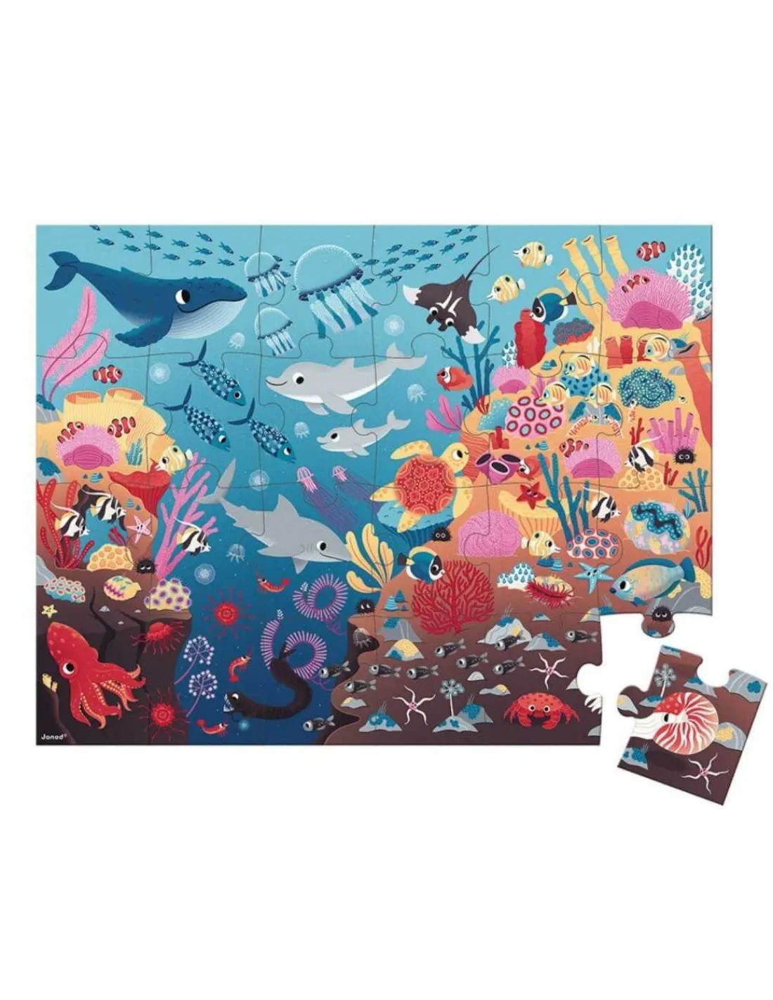 Janod Puzzle Mágico El Océano de