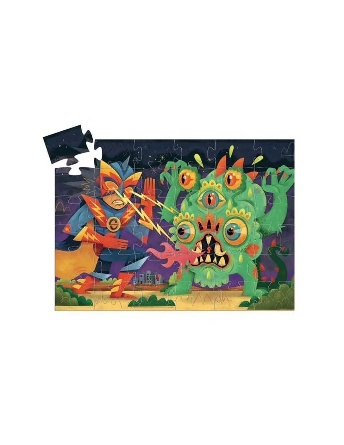 Djeco Puzzle silueta Laser Boy de