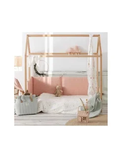 Bimbidreams Sábanas 3 Piezas Punto Minicuna 80x50 Cottage