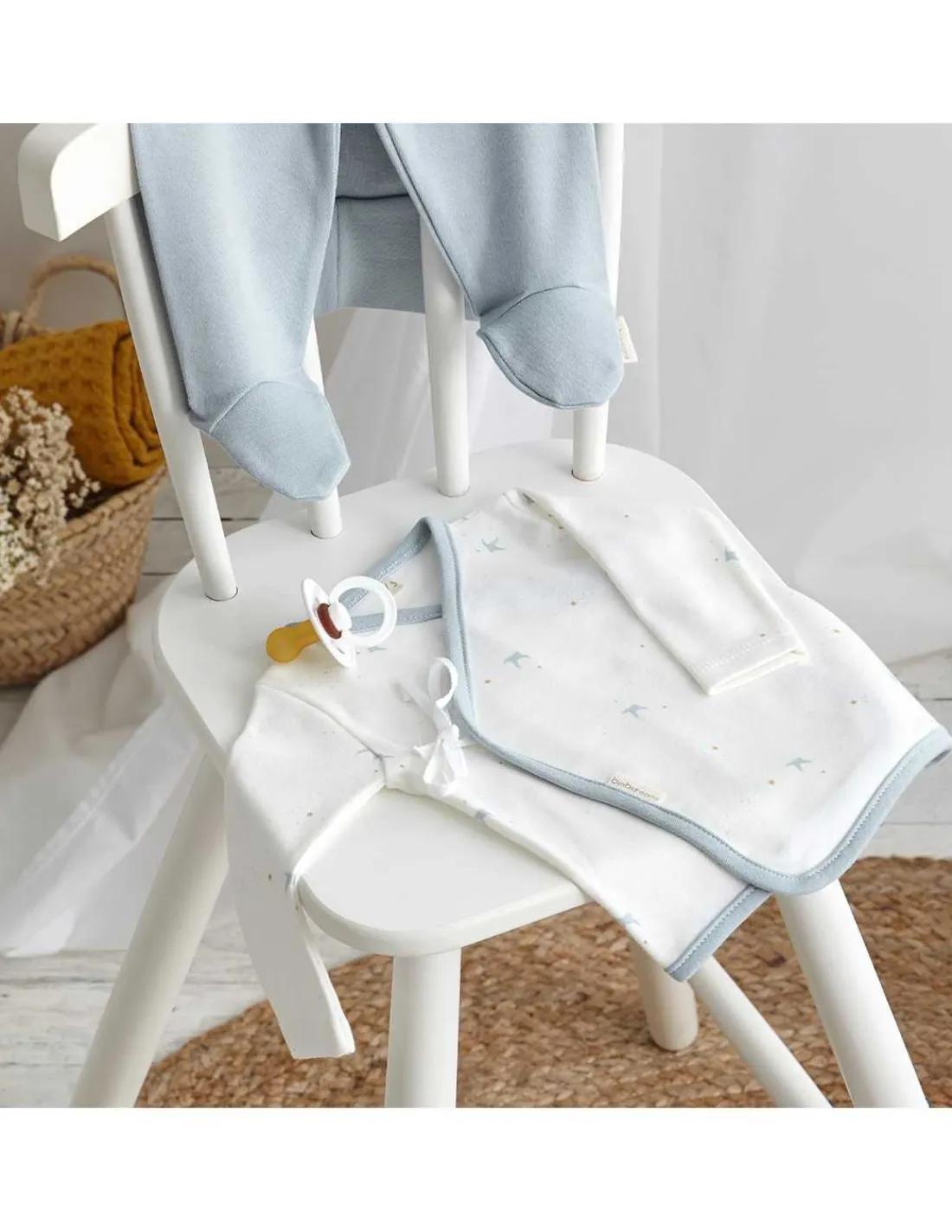 Bimbidreams Set Jubón y Polaina para Bebé Spring