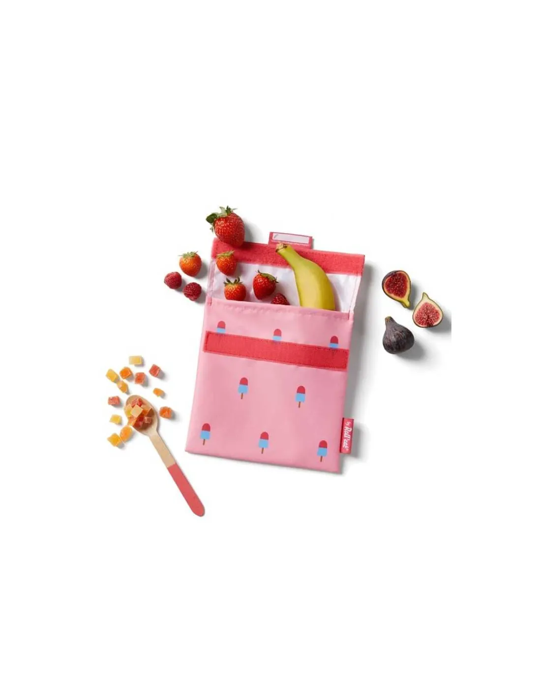 Roll Eat Snack'n'Go Helado - Porta Bocadillos y Snacks Reutilizable de Roll'eat