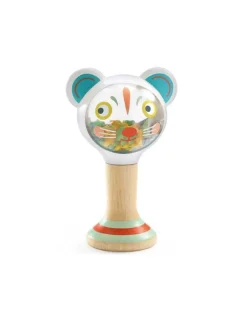Djeco Sonajero de madera Babymaraki de