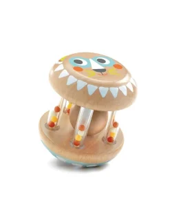 Djeco Sonajero de madera Babyshaki de