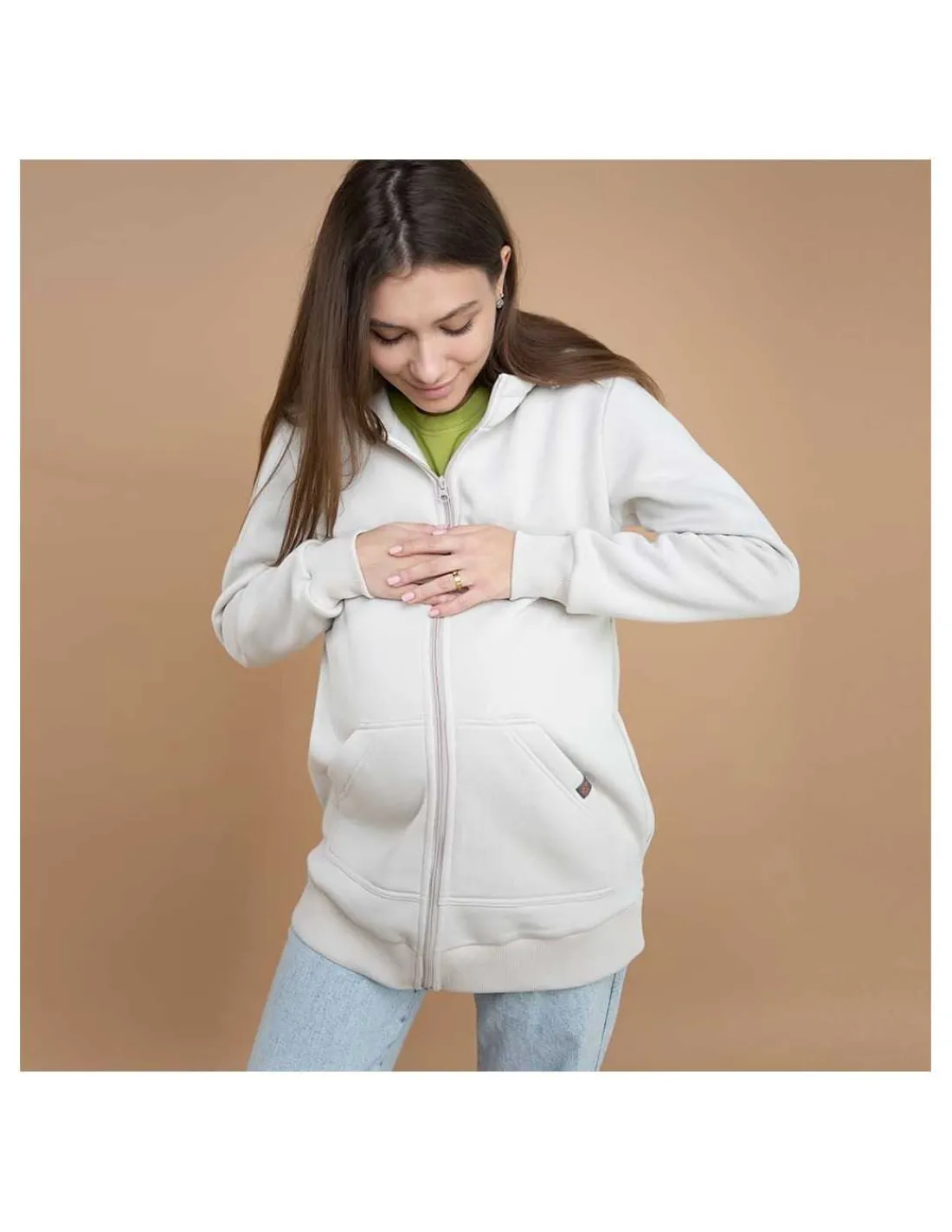 Love and Carry Sudadera de Maternidad y Porteo - Sésamo