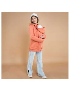 Love and Carry Sudadera de Maternidad y Porteo - Papaya