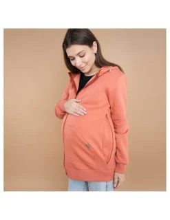 Love and Carry Sudadera de Maternidad y Porteo - Papaya