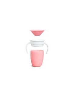 Munchkin Taza antigoteo Miracle 360 con asas y tapa 200 ml de