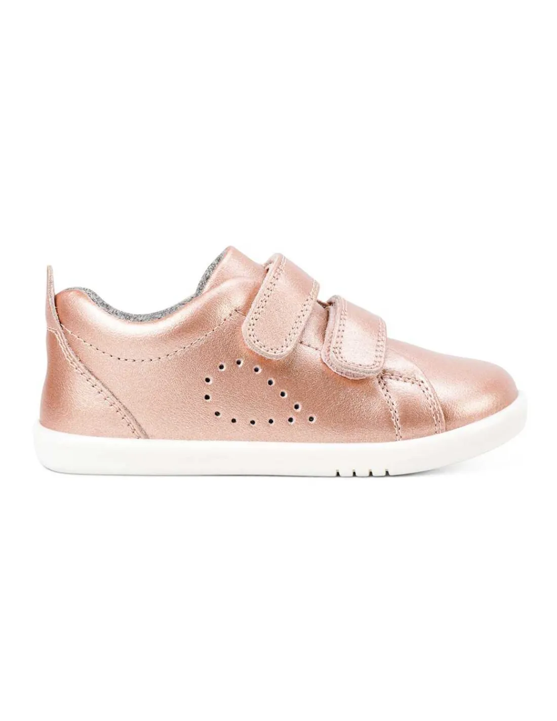 Bobux Zapato I Walk Grass Court Rose Gold de